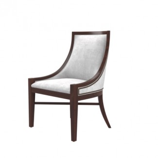 Devon fully Upholstered Hospitality Commercial Restaurant Lounge Hotel dining wood side chair